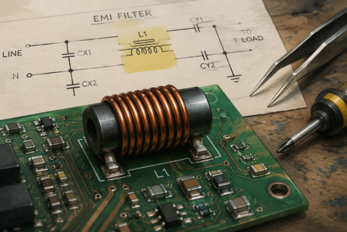 Solving EMI Issues with High Impedance Rod Core Chokes