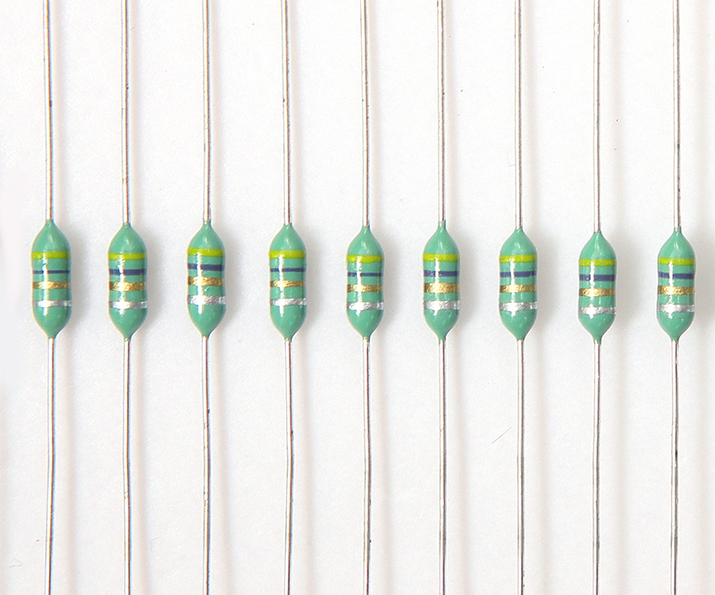 カラーコード固定インダクタ